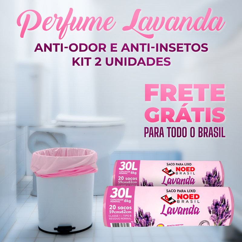 FreshGuard Saco Anti-Odor e Anti- Insetos (FRETE GRÁTIS PARA TODO O BRASIL)