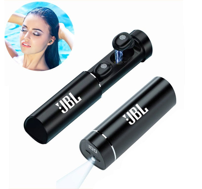 Mini Fones de Ouvido JBL Bluetooth Esportivo Sem Fio Hi-Fi Resistente à Água+ Frete Grátis + Envio Imediato