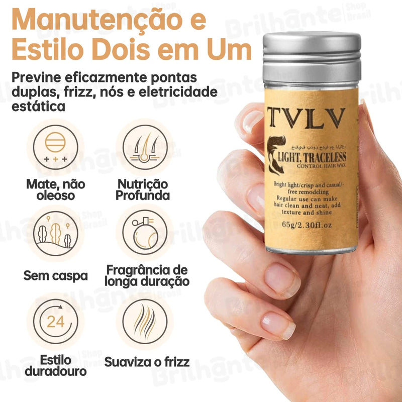 Bastão Modelador de Cabelo – Efeito Anti-Frizz e Acabamento Perfeito