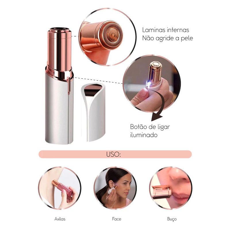 Kit Beleza - 2 Canetas Depiladoras Facial&Corporal