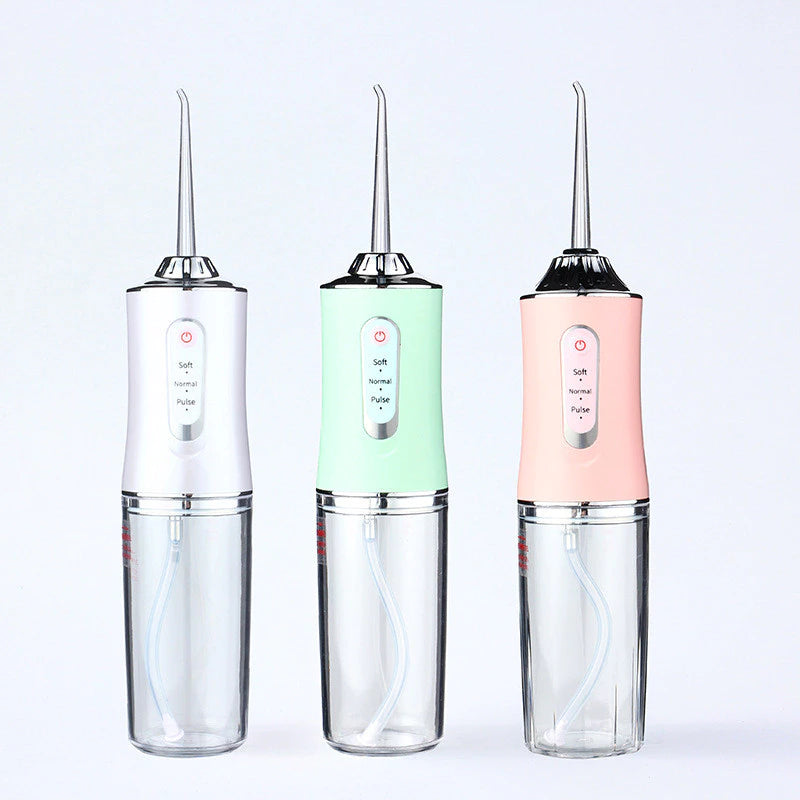 Irrigador Dental Oral Portátil Recarregável - [LIMPEZA BOCAL JATO FORTE]