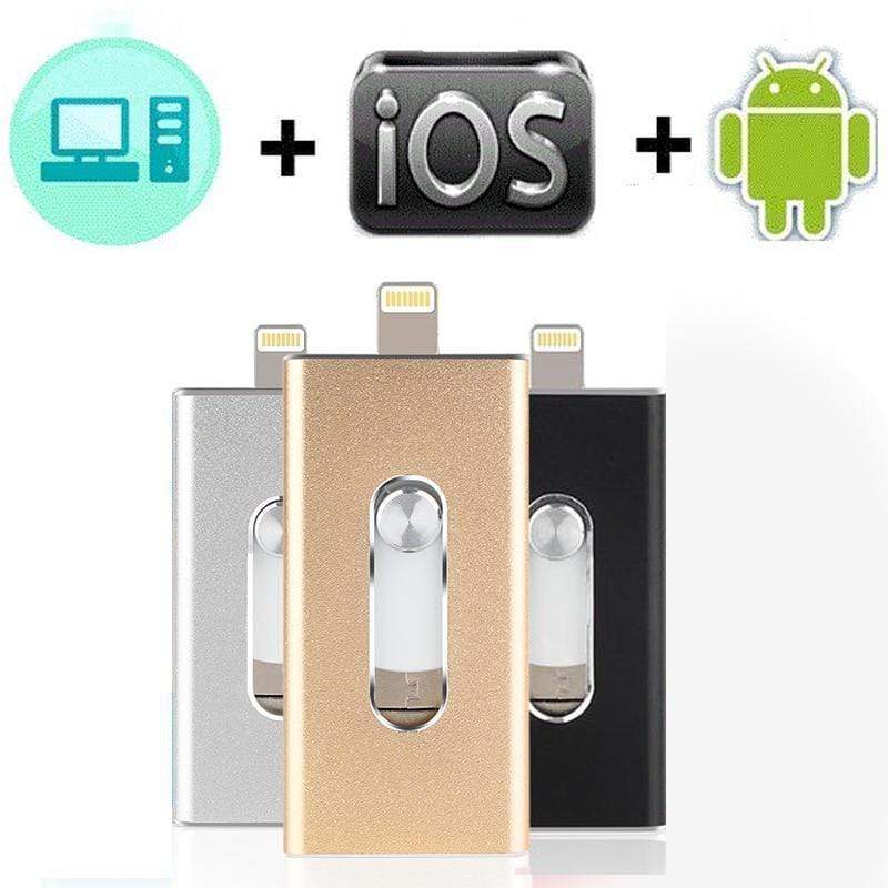 Pen Drive Para Celular 4 em 1 - iOS e Android